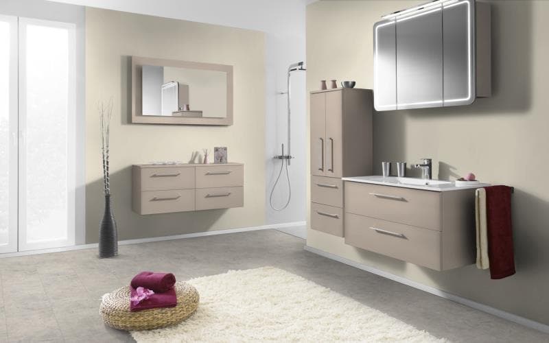 Economique Matt Sand Beige Bathroom